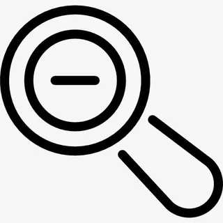 缩小按钮图标免抠