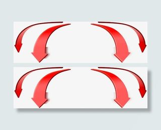 向下箭头透明主页免抠