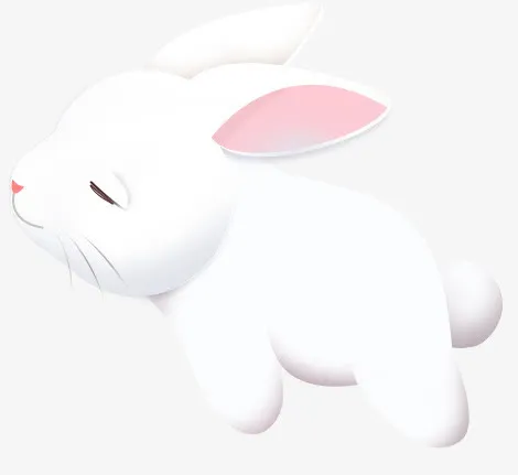 可爱小兔免抠