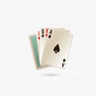 卡通休闲娱乐扑克牌矢量图png免抠