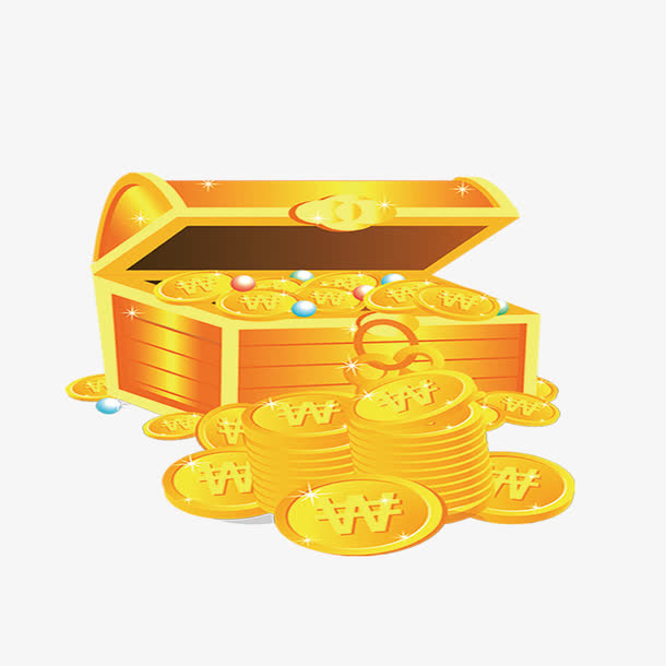 金币宝藏免抠