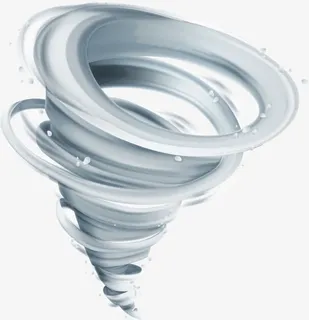 卡通龙卷风免抠