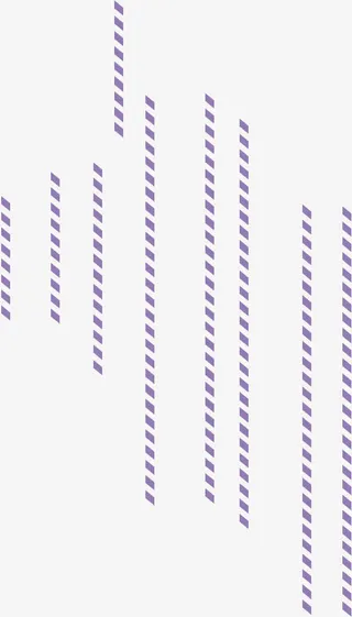 蓝色竖条虚线科技感免抠