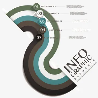 s形线条分析走势矢量免抠