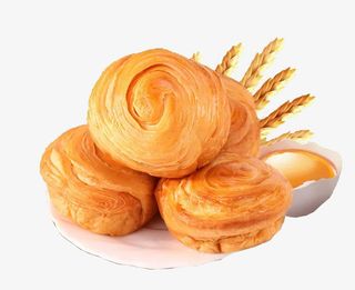 美味手撕面包PNG免抠