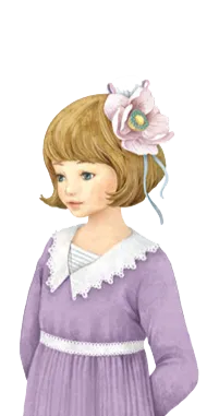 手绘小女孩高清