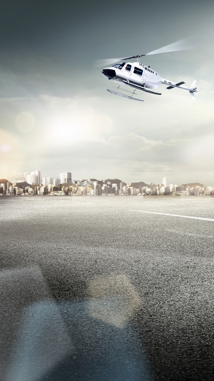 商务科技海报H5背景高清