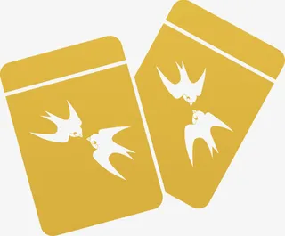 黄色利是封免抠