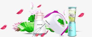 护肤品化妆品荷花荷叶花瓣免抠