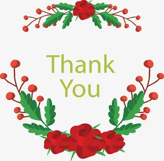 小红花装饰框免抠