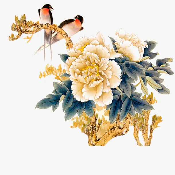 喜上枝头免抠