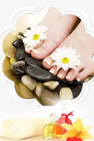 养生足疗素材免抠