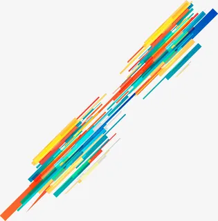 彩色科技感的光束免抠 彩色科技感的光束免抠