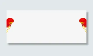 大红色中国风灯笼免抠
