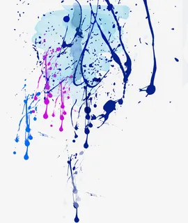 泼墨水墨效果免抠