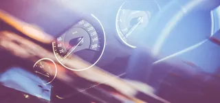 汽车内部表盘特写图片高清