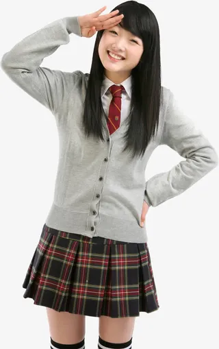 甜美清纯校服学生妹免抠