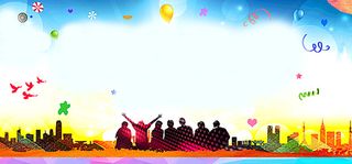 手绘毕业季海报背景图高清