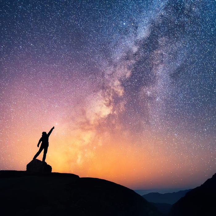 星空海报背景高清