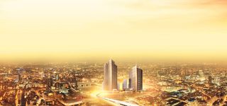 高楼大厦背景图高清