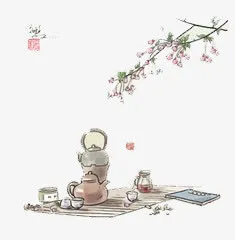 禅茶一味免抠
