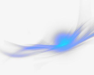 漂浮的发光线免抠