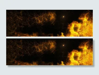 金色火焰背景高清