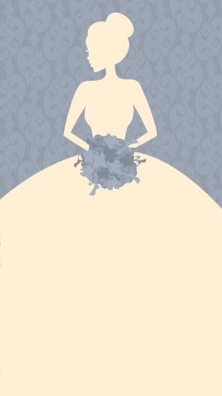 新娘蓝色底纹h5背景图高清