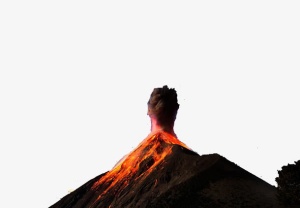 火山喷发免抠