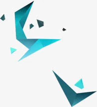 扁平风格创意简约集合形状绿色免抠