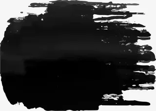 水墨笔刷墨迹免抠