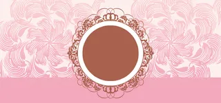 花瓣婚礼梦幻粉色banner背景高清