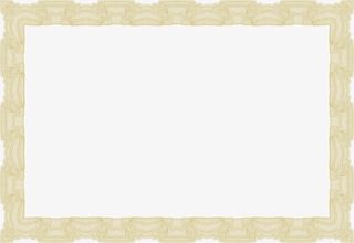 证书花边边框设计矢量素材免抠