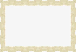 证书花边边框设计矢量素材免抠