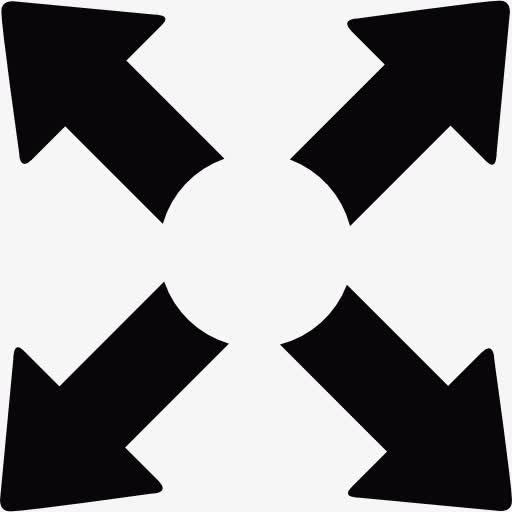 全屏按钮图标免抠