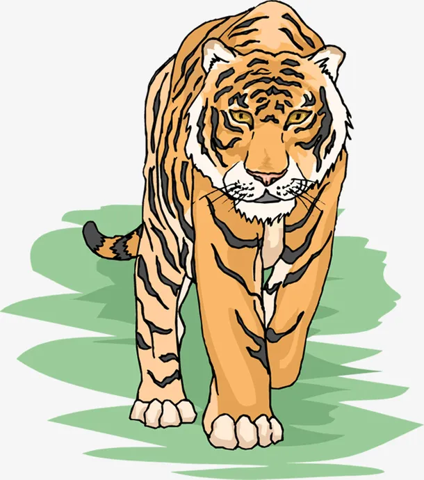 虎年元素老虎素材免抠