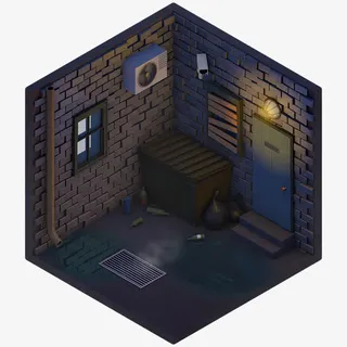 高清的小黑屋图片免抠