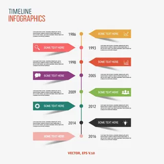 时间轴图表免抠