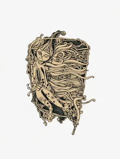 手绘人物插画免抠