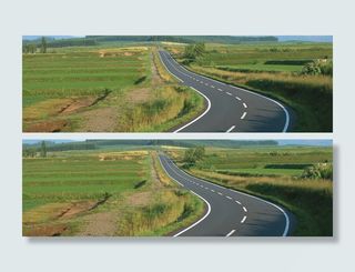 田园马路背景高清