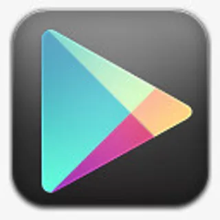 google play black icon免抠