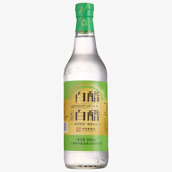 瓶装调味料白醋免抠