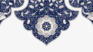 矢量中国风花纹免抠