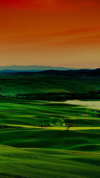 黄昏旅游景点手机端H5背景高清