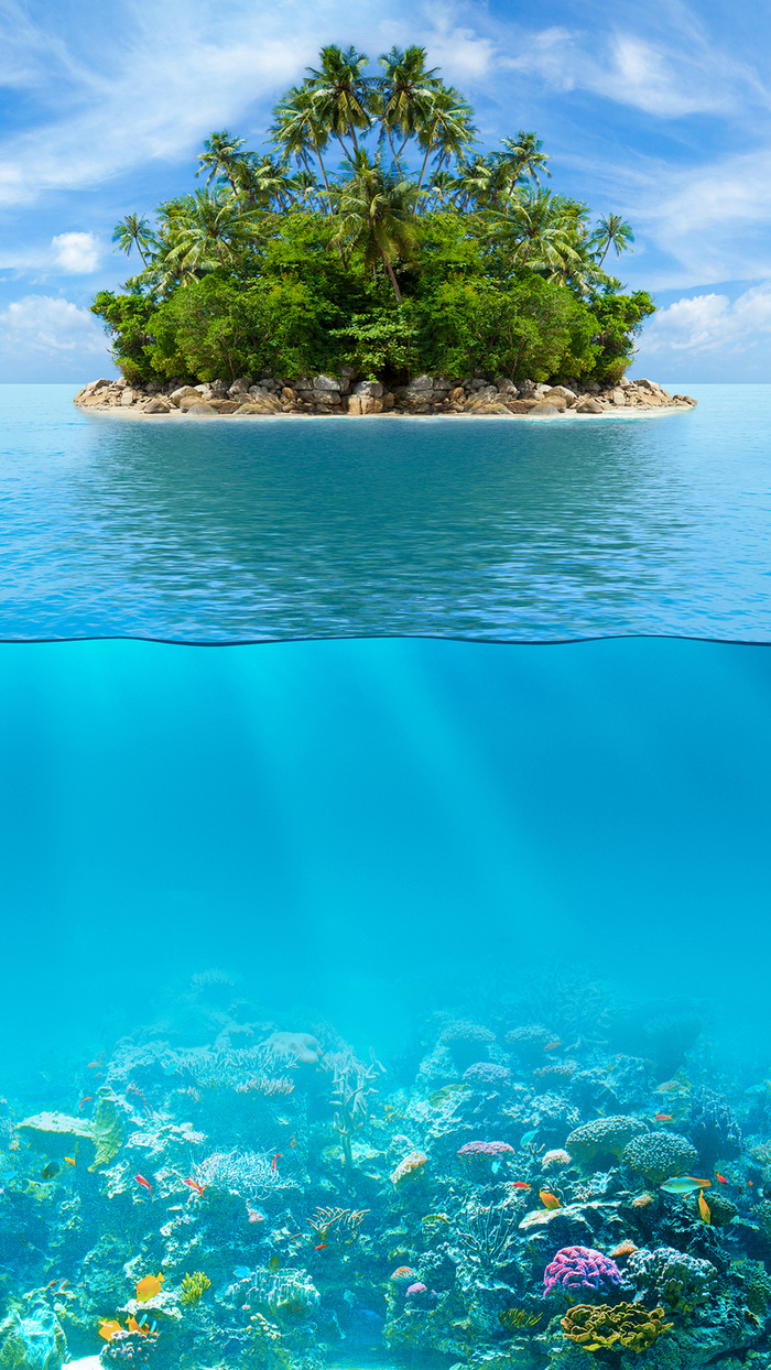 海边H5背景高清