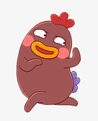 搞怪的小鸡仔免抠