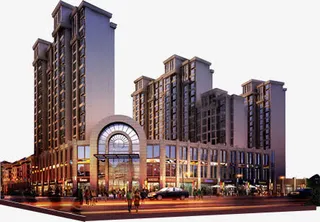 h5素材商业大楼免抠