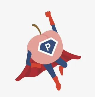 卡通苹果超人免抠图免抠