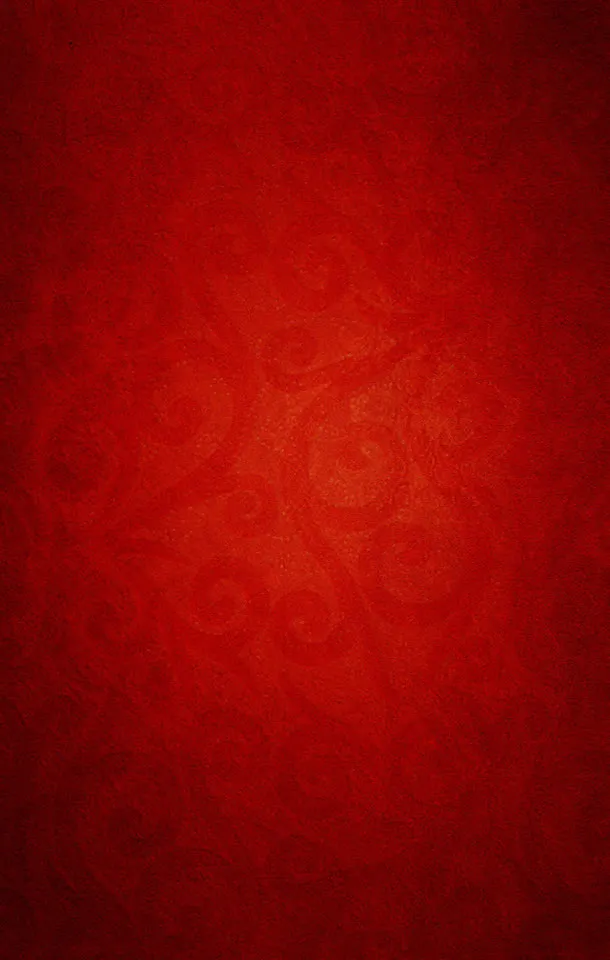 红色中国风纹理免抠