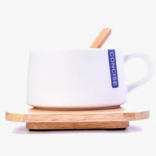 日式托盘杯碟套装杯子免抠